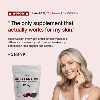 Celliant Astaxanthin Softgels — Protect Your Skin From Aging at the Cellular Level